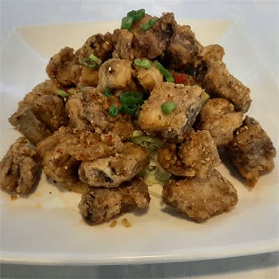 Deep Fried Pork Ribs With Spiced Salt 椒盐排骨